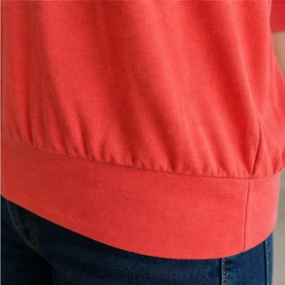 Blue V Neck Top